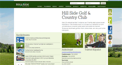 Desktop Screenshot of hillsidegolf.fi