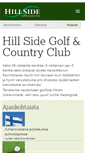 Mobile Screenshot of hillsidegolf.fi